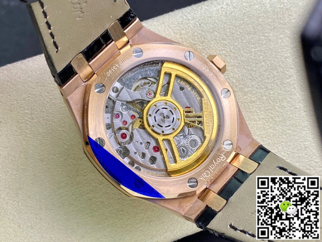 Audemars Piguet Royal Oak 15500OR.OO.D002CR.01 APS Factory 1:1 Best Edition Replica Watch Leather Strap